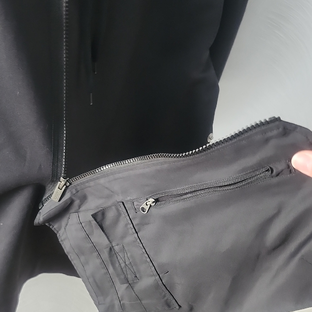 Nike Black Full-Zip Hoodie with Vest - Picture 6 of 8